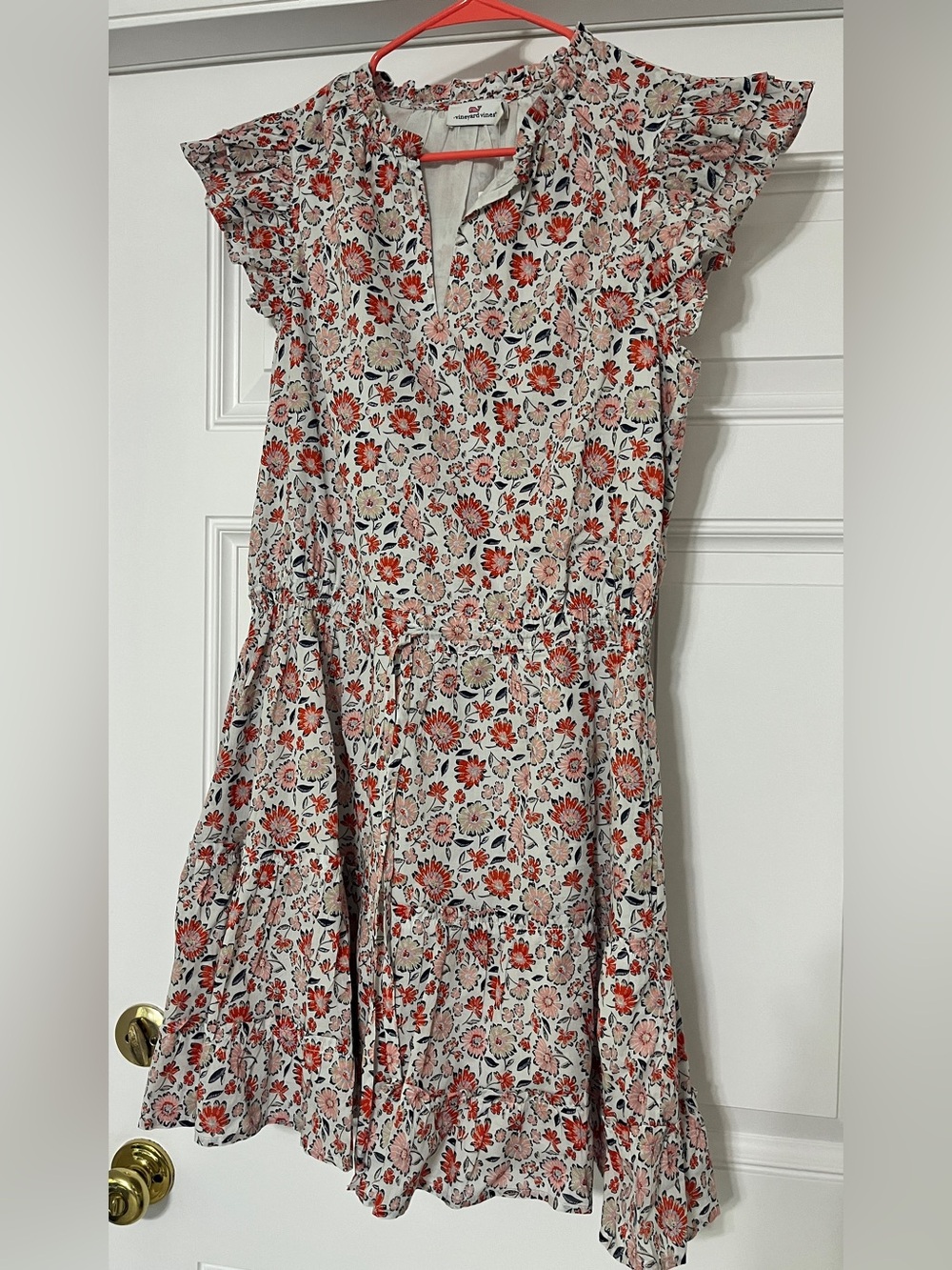 - Vineyard Vines Floral dress large